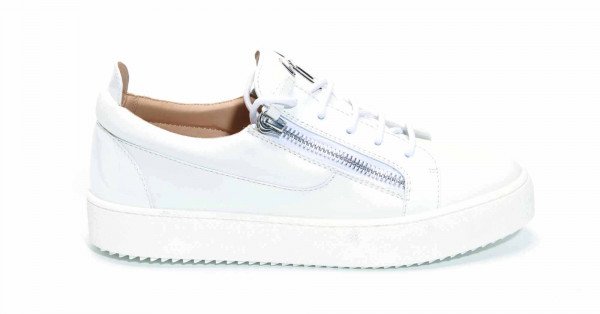 MAY BLANCHE ZIP ARGENT HOMME GIUSEPPE ZANOTTI Boutique La Suite