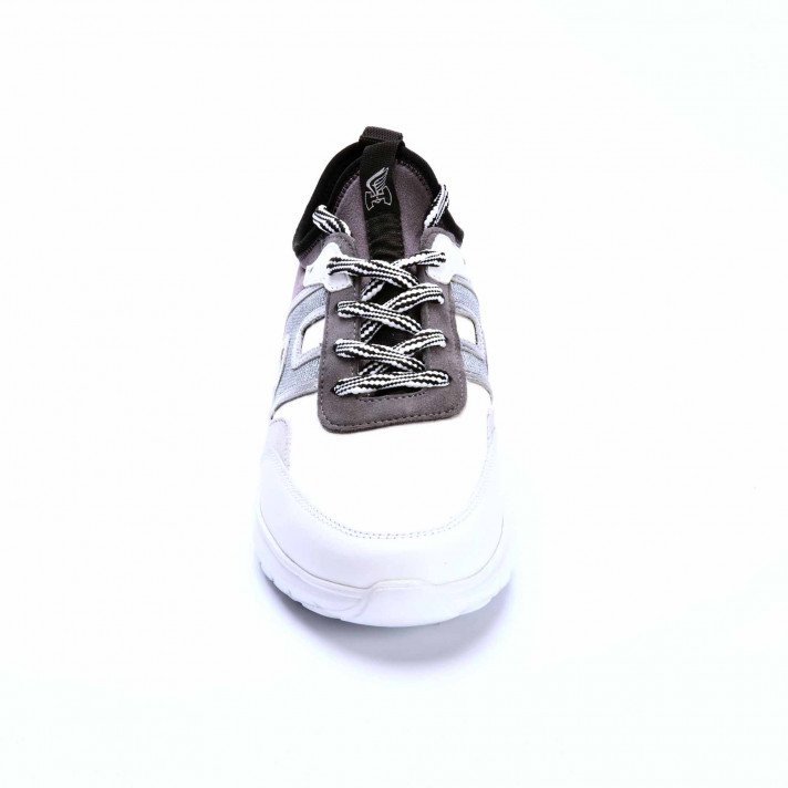 HXW3710 BASKETS GRIS /BLANC HOGAN
