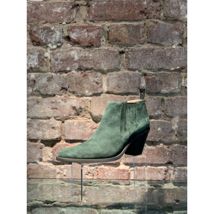 JANE 7 LOW CHEL BOOT FOREST FREELANCE