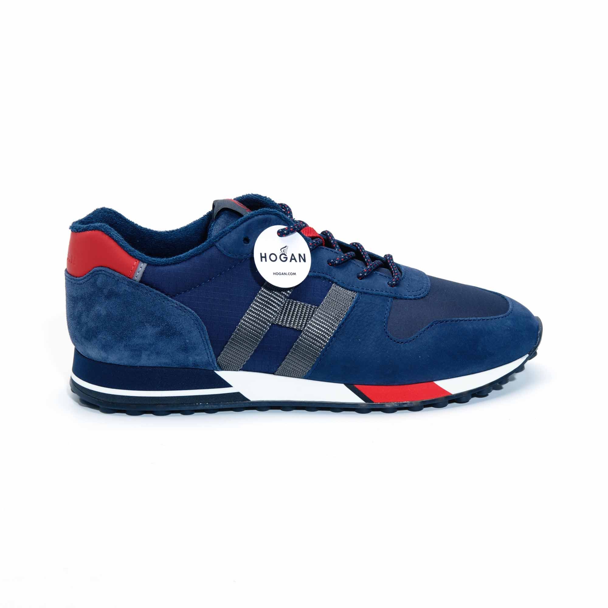 Sneakers bleu best sale marine homme