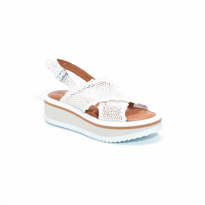 FEEL SANDALE BLANC CLERGERIE