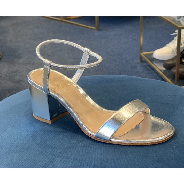 NADIA 60  SANDALES ARGENT GIANVITO ROSSI