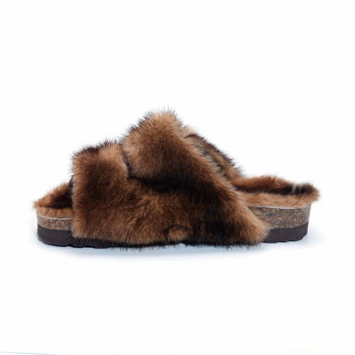 MULE VISON MARRON EXCLUSIVE