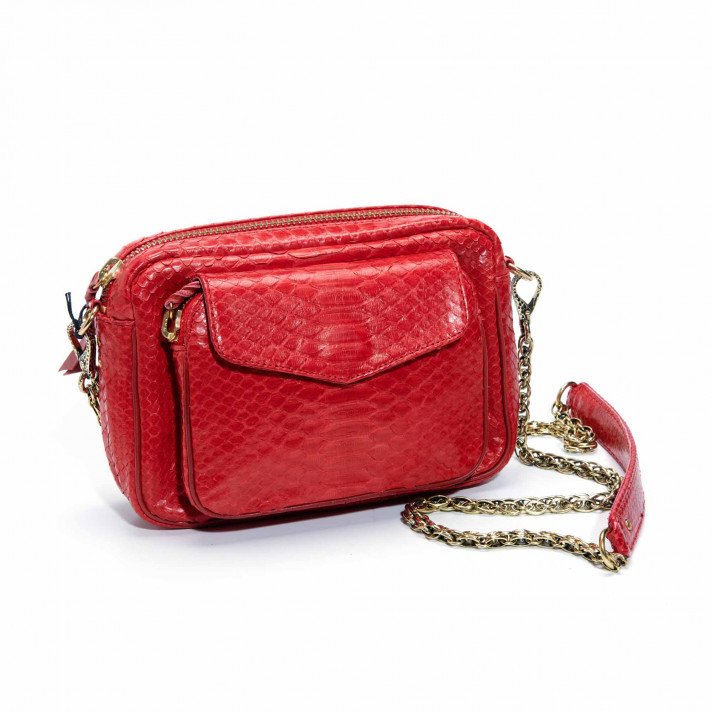 SAC CHARLY PYTHON ROUGE CLARIS VIROT