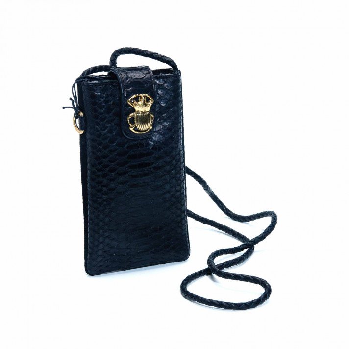 ETUI TELEPHONE MARCUS PYTHON NOIR CLARIS VIROT ETUI TELEPHONE MARCUS PYTHON NOIR CLARIS VIROT