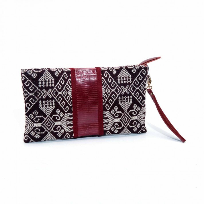 POCHETTE LOU BORDEAUX TIMOR CLARIS VIROT