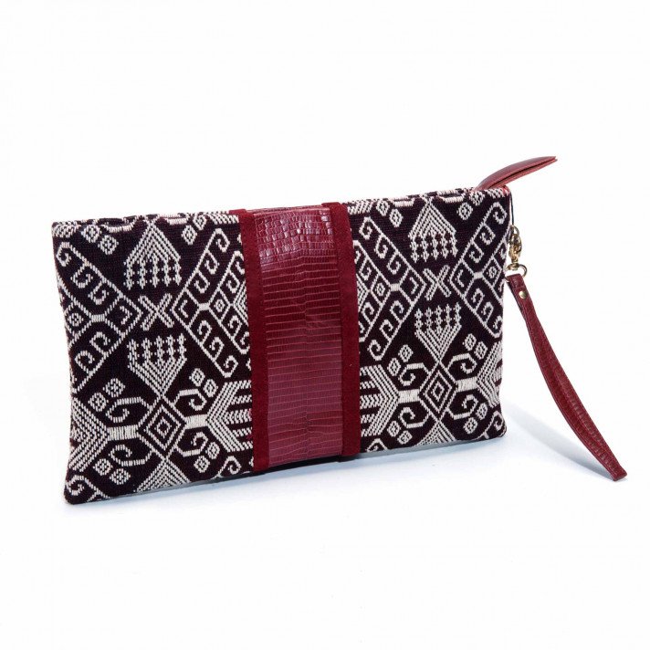 POCHETTE LOU BORDEAUX TIMOR CLARIS VIROT