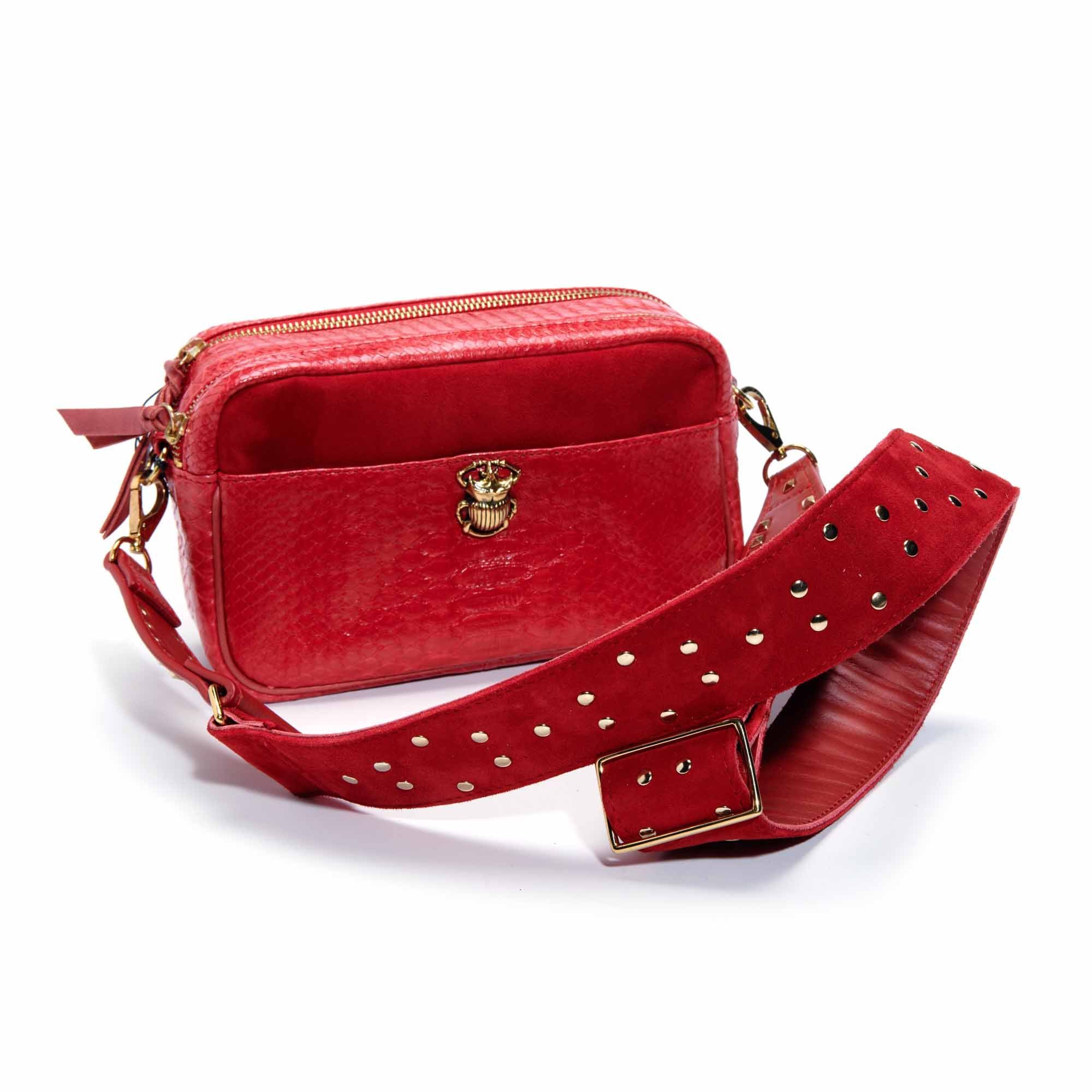 Sac best sale python rouge