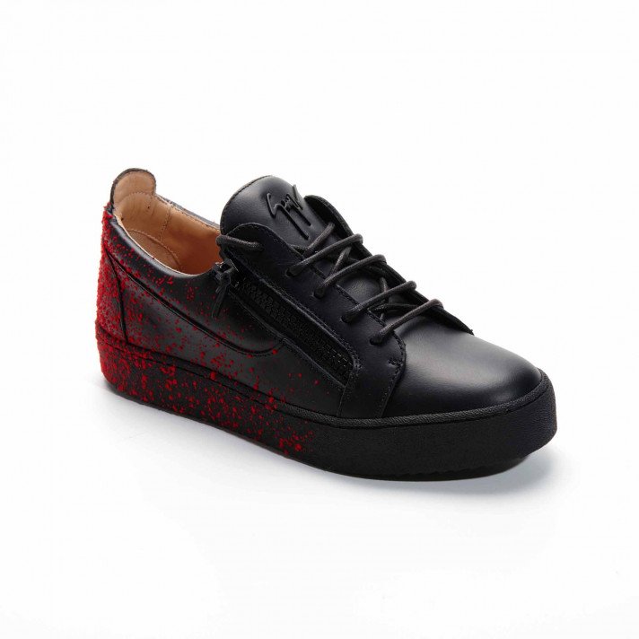 MAY BIREL NOIR GRAFITTIS NOIR BORDEAUX GIUSEPPE ZANOTTI