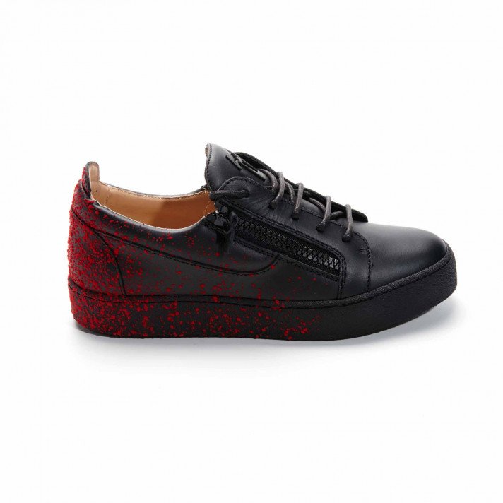 MAY BIREL NOIR GRAFITTIS NOIR BORDEAUX GIUSEPPE ZANOTTI