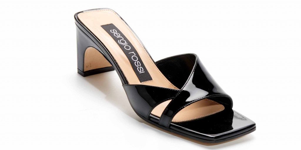 A91360 MULES NOIRES SERGIO ROSSI | Boutique La Suite