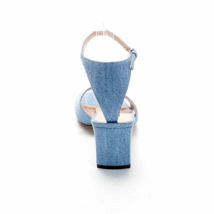 A91101 SANDALES BLEUES JEANS SERGIO ROSSI