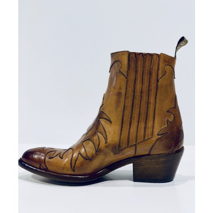 SR3720T BOOTS FLAMMES OCRE SARTORE