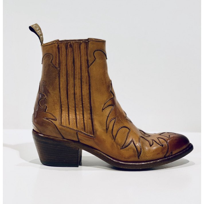 SR3720T BOOTS FLAMMES OCRE SARTORE