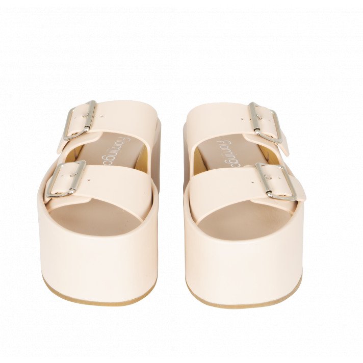 MANDY MULES COMPENSEES NUDE FLAMINGOS