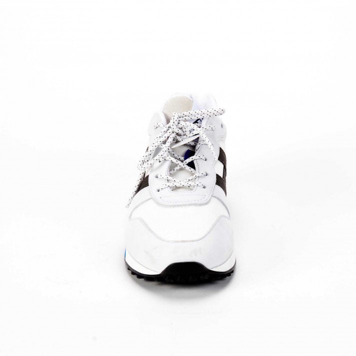 HXM3830 BASKETS BLANC/BLEU H GRIS HOGAN