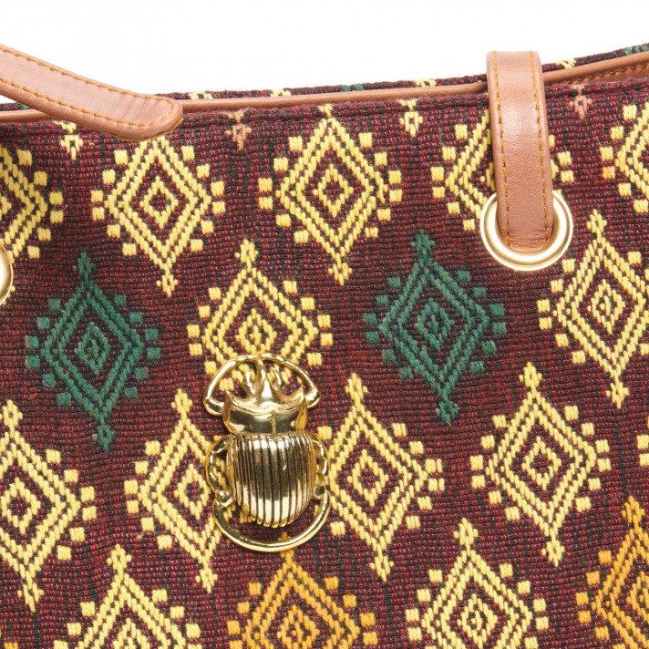 CABAS SUMBA ARCHI BORDEAUX CLARIS VIROT