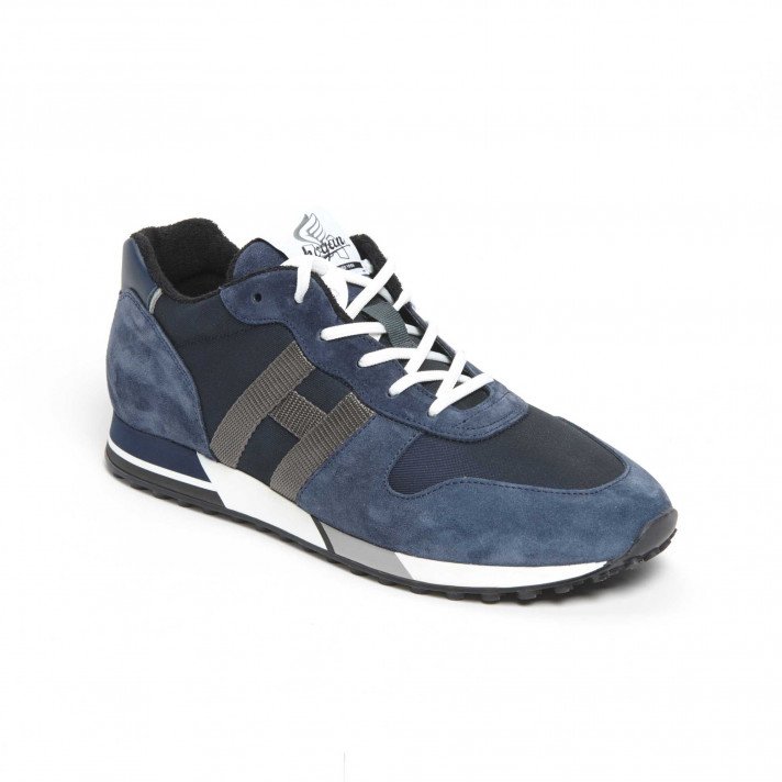 HXM3830 MARINE GRIS HOMME HOGAN
