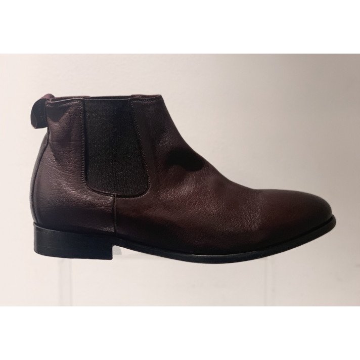8463 BOOTS PLATES BORDEAUX OXBLOOD STURLINI