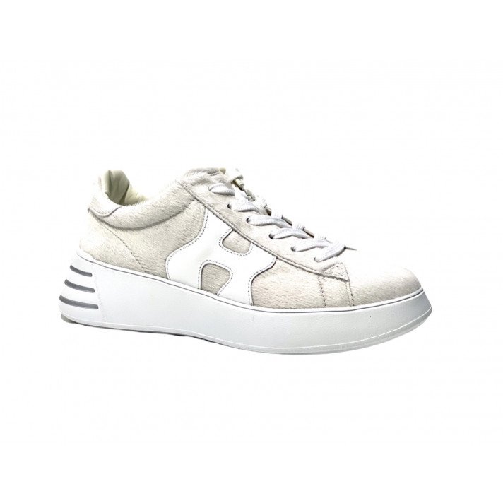 HXW 5640 BASKETS REBEL BLANC VACHETTE HOGAN