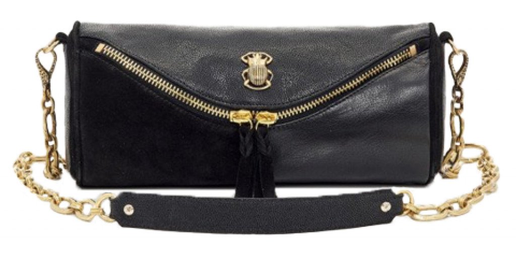 SAC CUIR GASTON NOIR CLARIS VIROT CLARIS VIROT