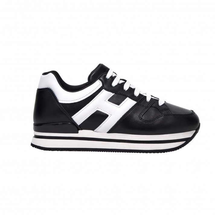 HXW2220 BASKETS NOIR/BLANC HOGAN