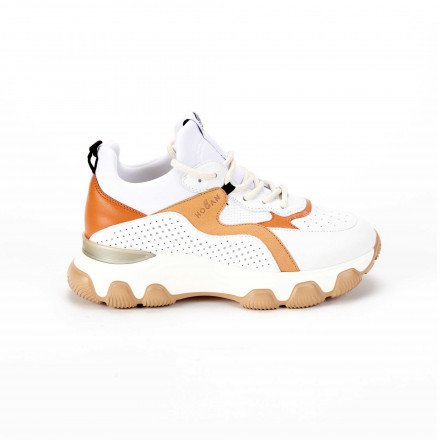 HXW5400 HYPERACTIVE BLANC/CAMEL HOGAN