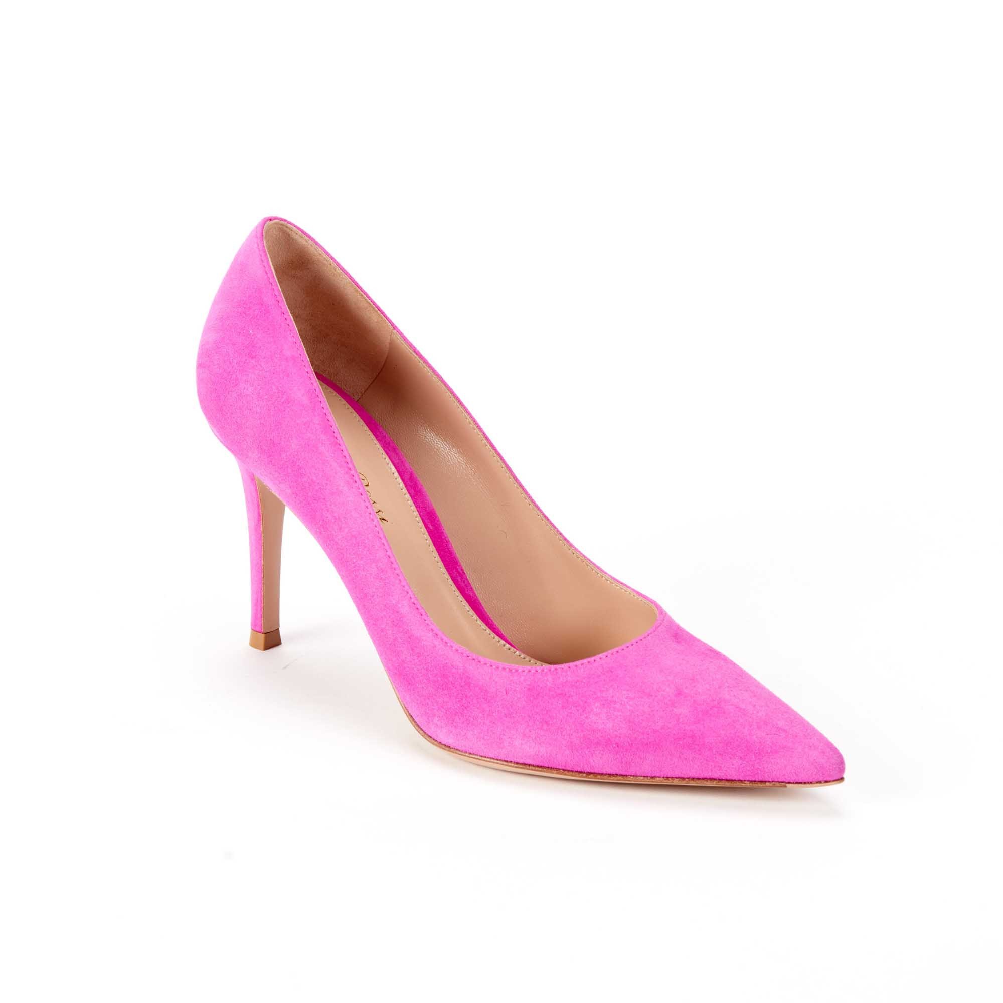 24580 ESCARPIN ROSE BLOOM GIANVITO ROSSI