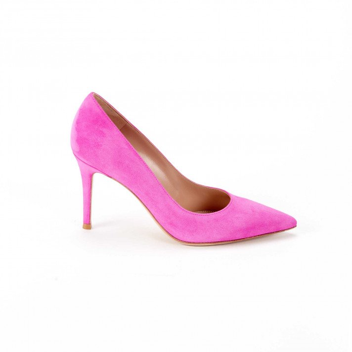 24580 ESCARPIN ROSE BLOOM GIANVITO ROSSI