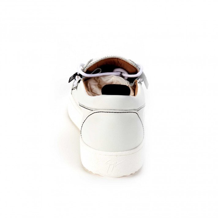 MAY BIREL BASKET HOMME  BLANC GIUSEPPE ZANOTTI