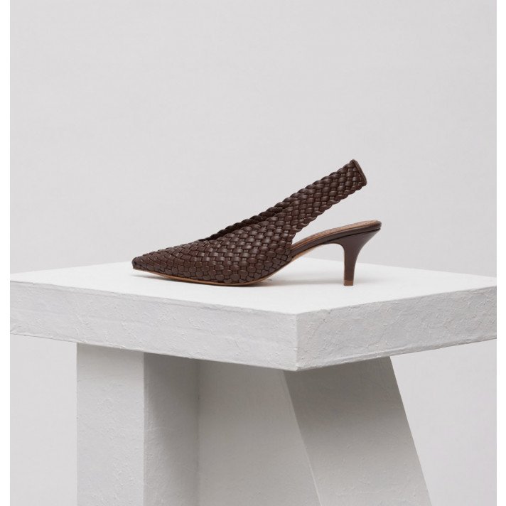 NEVADA WOMEN SLINGBACK CHOCOLAT MARTINEZ