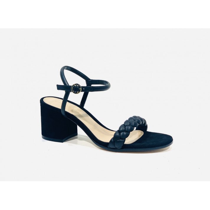 CRUZ SANDAL NOIRE GIANVITO ROSSI