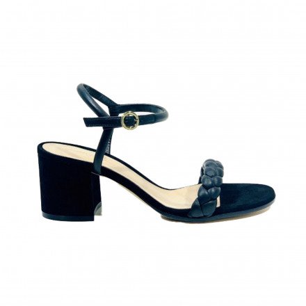 CRUZ SANDAL NOIRE GIANVITO ROSSI