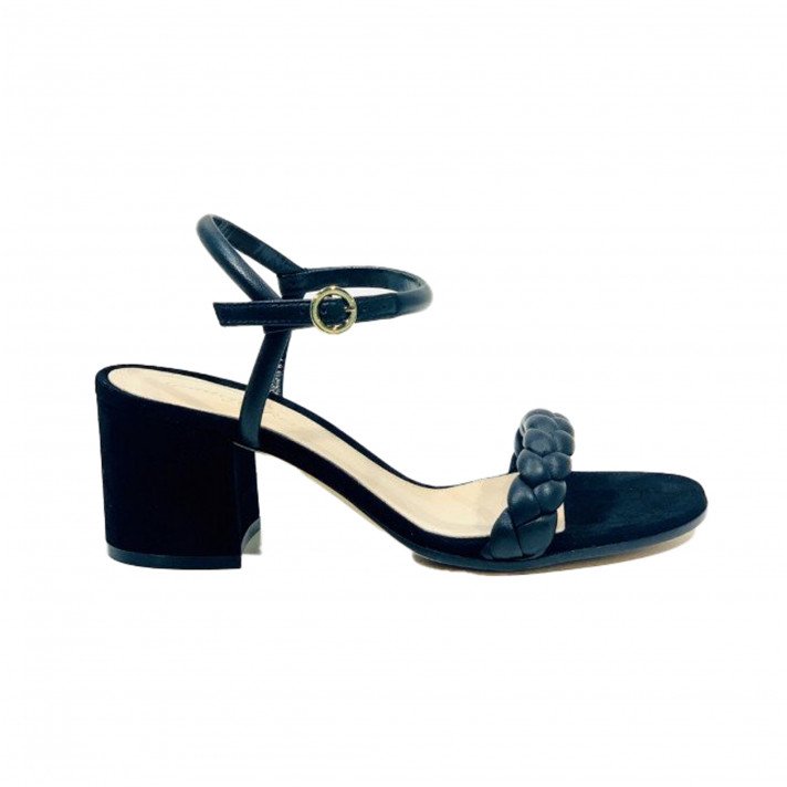 CRUZ SANDAL NOIRE GIANVITO ROSSI