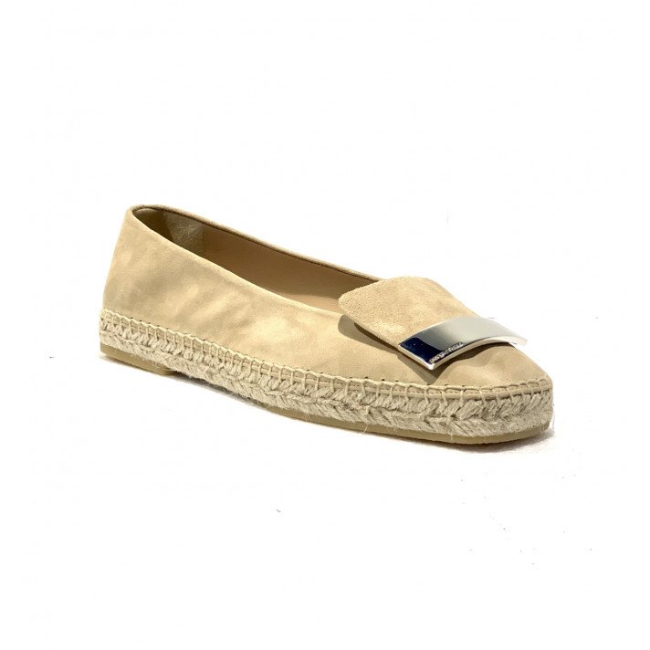 A94490 BALLERINE CUIR ET CORDE SERGIO ROSSI