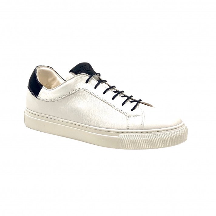4592 BASKETS HOMME BLANC/MARINE STURLINI