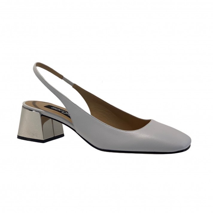 A97960 SLINGBACK BLANC SERGIO ROSSI