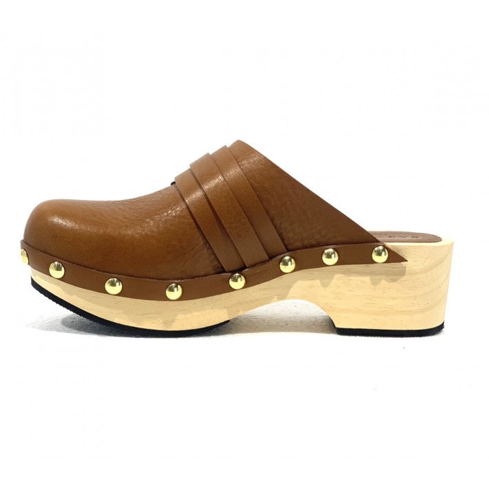 SR39510D SABOTS COGNAC SARTORE
