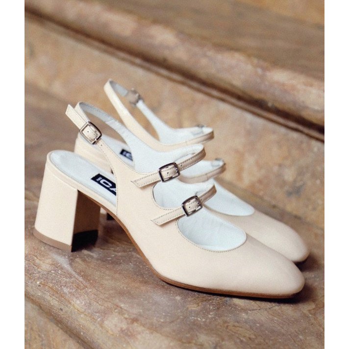 BABIES BANANA SLINGBACK VERNIS BEIGE CAREL