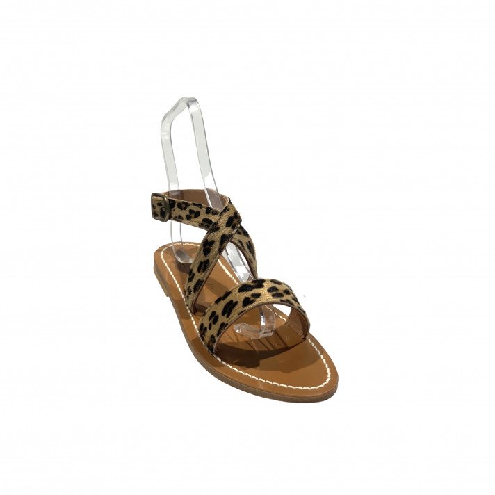 CALFAT SANDAL PLATE LEO KJACQUES