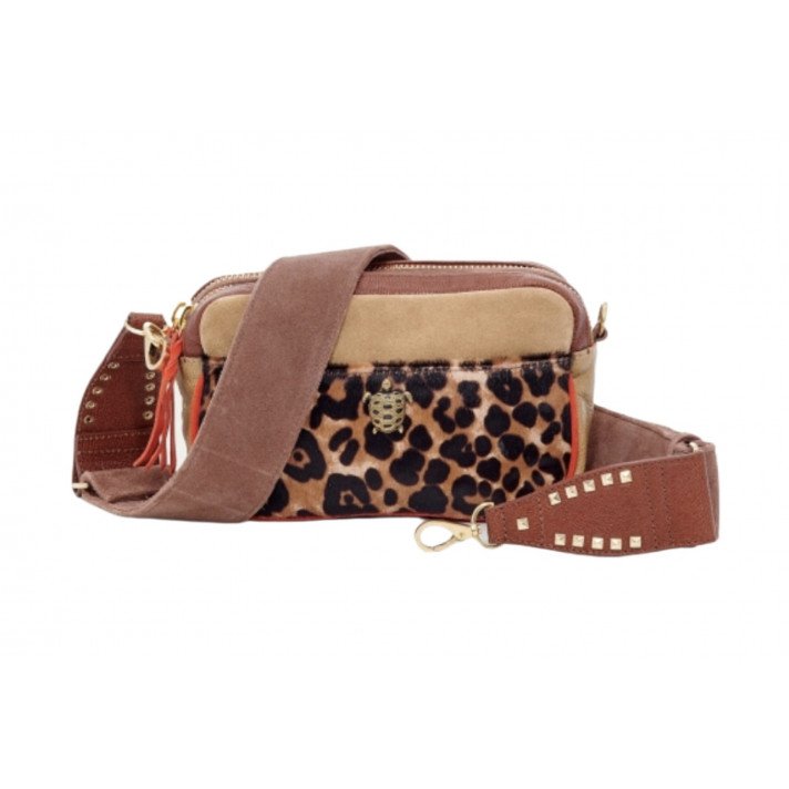 LILY CUIR LEO SABLE CLARIS VIROT