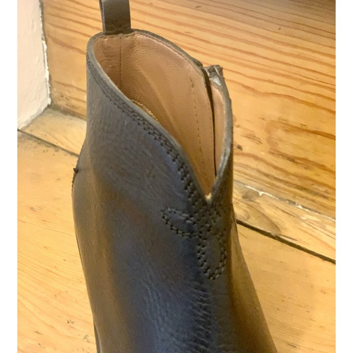 SR414501 BOOTS ZIP NOIR SARTORE