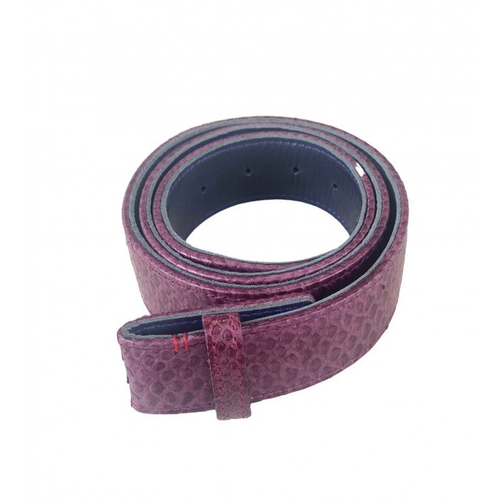 CEINTURE PYTHON VIOLET T3 CLARIS VIROT