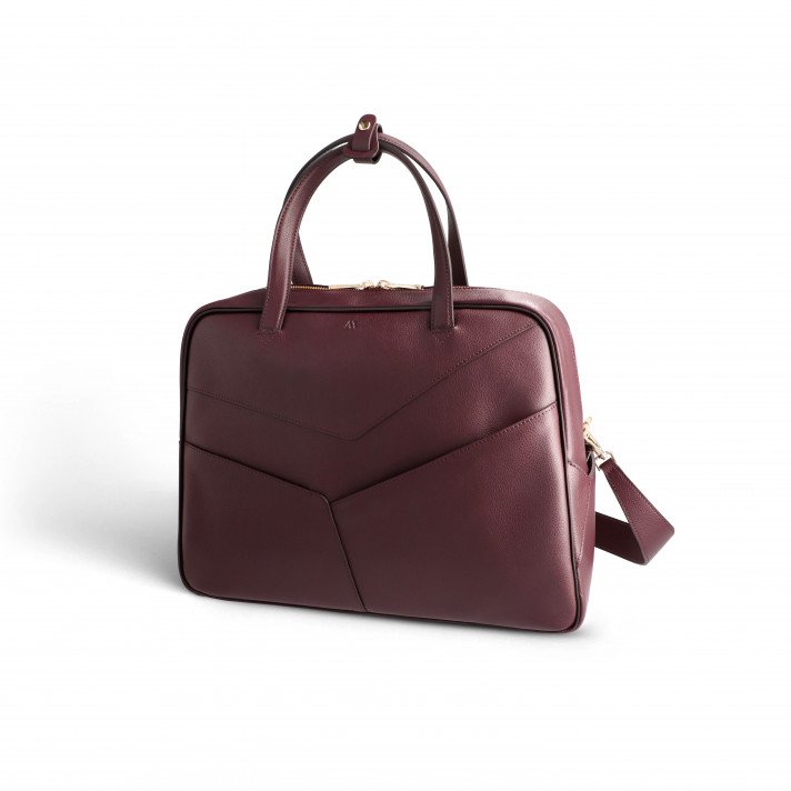 SAC BOWLER AUBERGINE KAAI