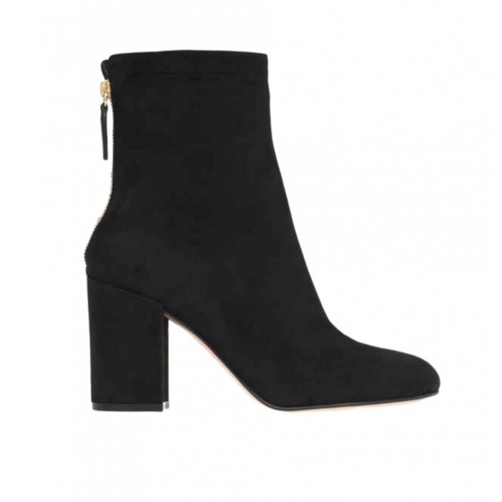 G73111 BELLAMY BOOTS SUEDE NOIR GIANVITO ROSSI