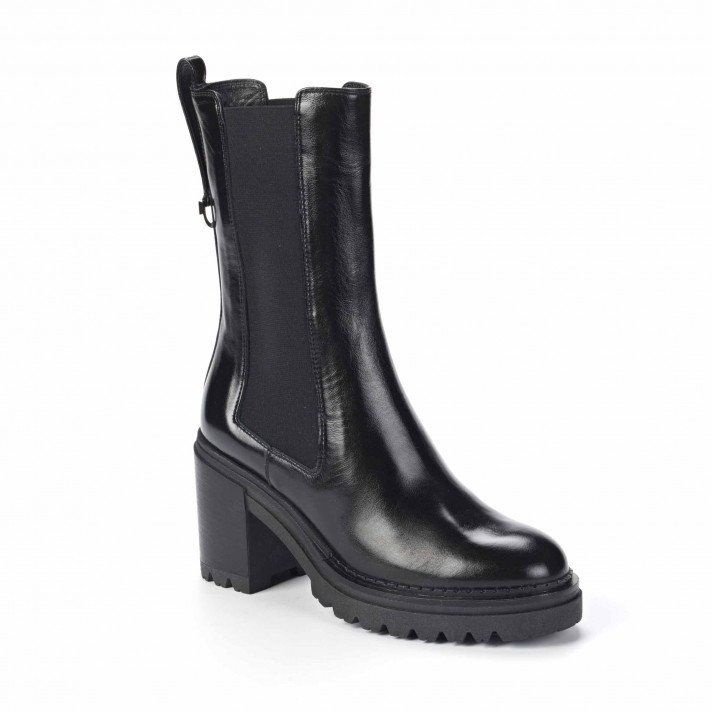 B00110 BOOTS CHELSEA NOIR SERGIO ROSSI