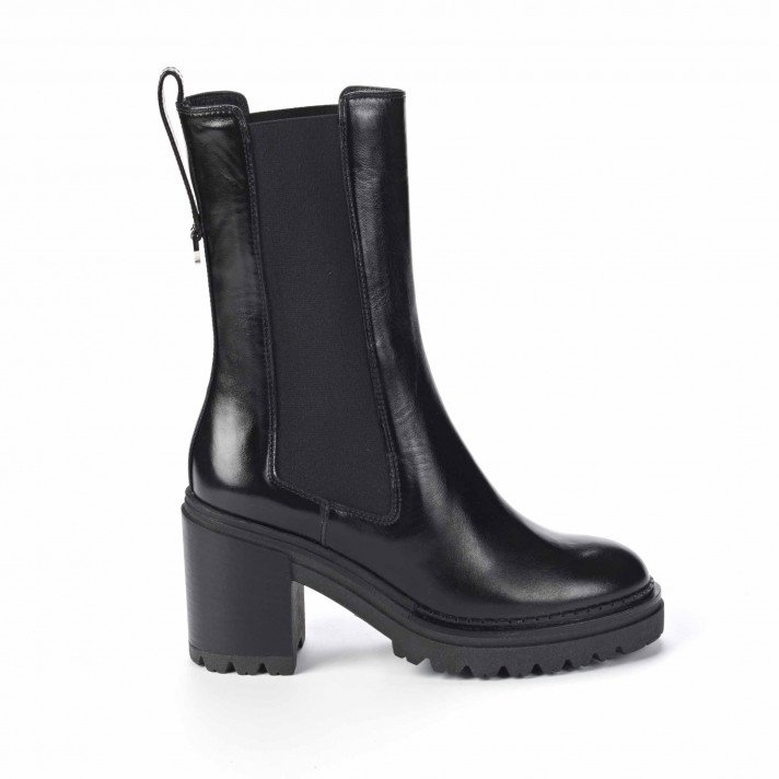 B00110 BOOTS CHELSEA NOIR SERGIO ROSSI