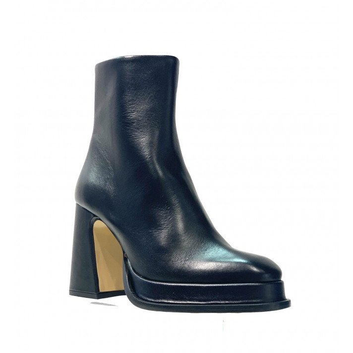 CHUECA BOTTINE PLATEFORME NOIR MARTINEZ