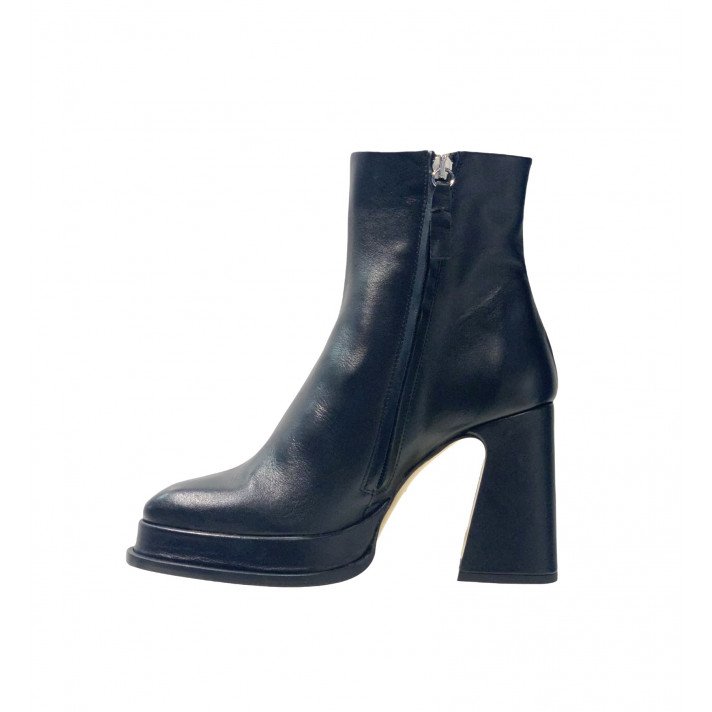 CHUECA BOTTINE PLATEFORME NOIR MARTINEZ