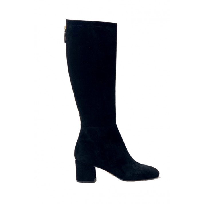 G80391 BOTTE 65 ZIP NOIR GIANVITO ROSSI